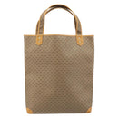GUCCI Micro GG Supreme Tote Bag PVC Beige Gold 002 58 0054 Auth ki6529-2