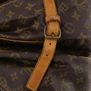 LOUIS VUITTON Monogram Saumur 35 Shoulder Bag M42254 LV Auth ki6534-18