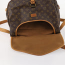 LOUIS VUITTON Monogram Saumur 35 Shoulder Bag M42254 LV Auth ki6534-23