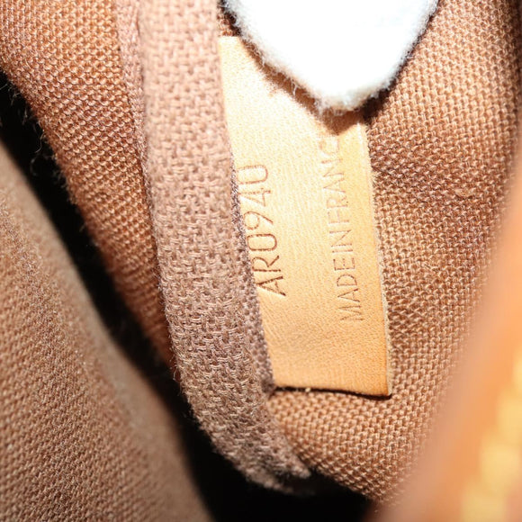 LOUIS VUITTON Monogram Saumur 35 Shoulder Bag M42254 LV Auth ki6534