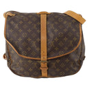 LOUIS VUITTON Monogram Saumur 35 Shoulder Bag M42254 LV Auth ki6534-2