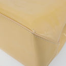 LOUIS VUITTON Monogram Vernis Wilshire PM Hand Bag Broncorail M91452 Auth ki6535-15