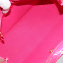 LOUIS VUITTON Monogram Vernis Wilshire PM Hand Bag Rose Pop M93643 Auth ki6536-10