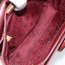 CARTIER Must Line Schoudertas Leer Bordeaux Goud Authenticatie ki6537-10