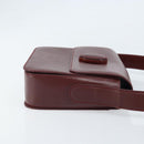 CARTIER Must Line Schoudertas Leer Bordeaux Goud Authenticatie ki6537-3