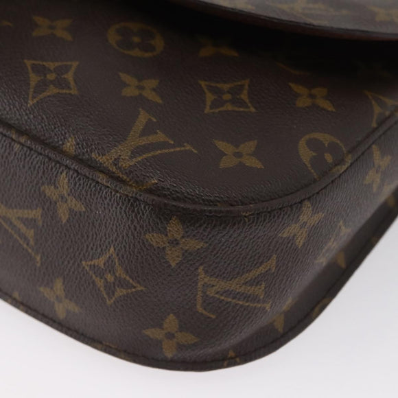 LOUIS VUITTON Monogram Saint Cloud GM Shoulder Bag M51242 LV Auth ki6540