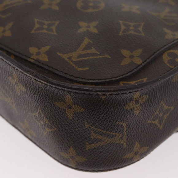 LOUIS VUITTON Monogram Saint Cloud GM Shoulder Bag M51242 LV Auth ki6540
