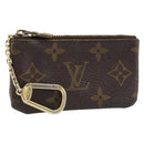 LOUIS VUITTON Monogram Pochette Cles Coin Purse M62650 LV Auth ki6542-1