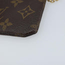 LOUIS VUITTON Monogram Pochette Cles Coin Purse M62650 LV Auth ki6542-15