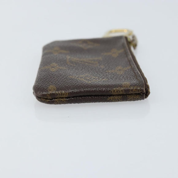LOUIS VUITTON Monogram Pochette Cles Coin Purse M62650 LV Auth ki6542