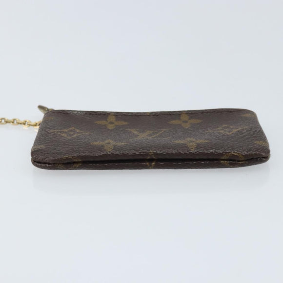 LOUIS VUITTON Monogram Pochette Cles Coin Purse M62650 LV Auth ki6542