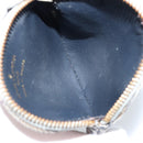 LOUIS VUITTON Mini Porte Monnaie Round Coin Purse Blue M92460 LV Auth ki6549-10
