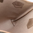 GUCCI GG Plus Supreme Web Sherry Line Tote Bag PVC Beige Gold Auth ki6556-18