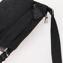 PRADA Shoulder Bag Nylon Black Silver Auth ki6558-6