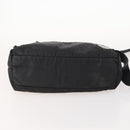 PRADA Shoulder Bag Nylon Black Silver Auth ki6558-5