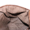 GUCCI GG Canvas Web Sherry Line Tote Bag Beige Silver 145758 Auth ki6564-17