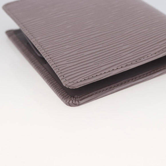 LOUIS VUITTON Epi PortefeuilleMarco Bifold Wallet Lilac LV Auth ki6572M