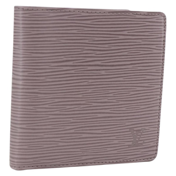 LOUIS VUITTON Epi PortefeuilleMarco Bifold Wallet Lilac LV Auth ki6572M