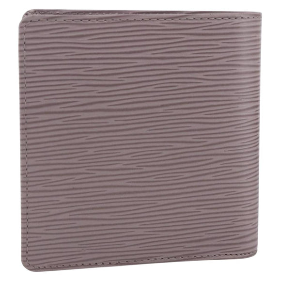 LOUIS VUITTON Epi PortefeuilleMarco Bifold Wallet Lilac LV Auth ki6572M