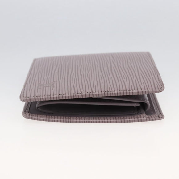 LOUIS VUITTON Epi PortefeuilleMarco Bifold Wallet Lilac LV Auth ki6572M