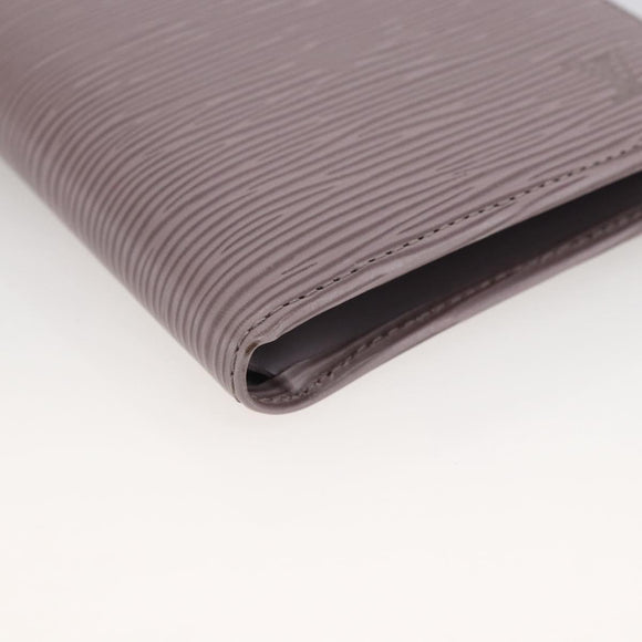 LOUIS VUITTON Epi PortefeuilleMarco Bifold Wallet Lilac LV Auth ki6572M