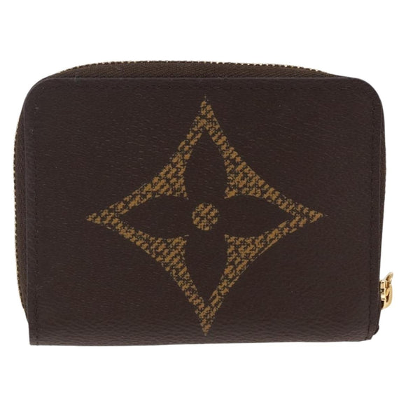 LOUIS VUITTON Monogram Giant Zippy Coin Purse Coin Purse M67690 LV Auth ki6573M