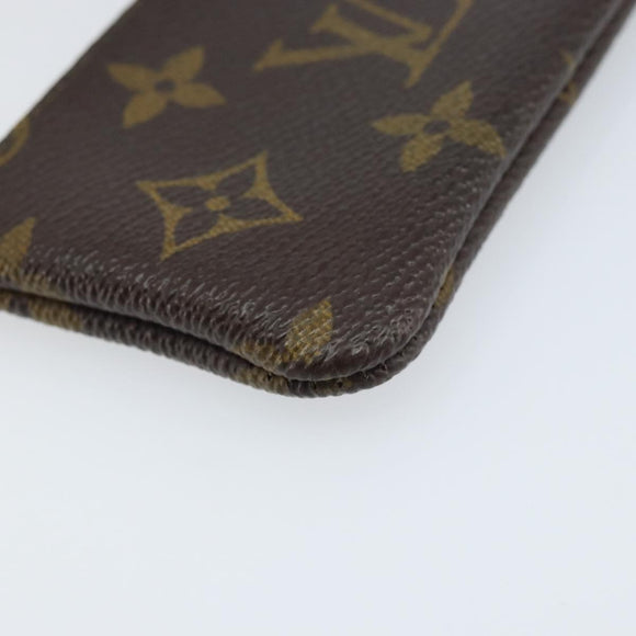 LOUIS VUITTON Monogram Pochette Cles Coin Purse M62650 LV Auth ki6574