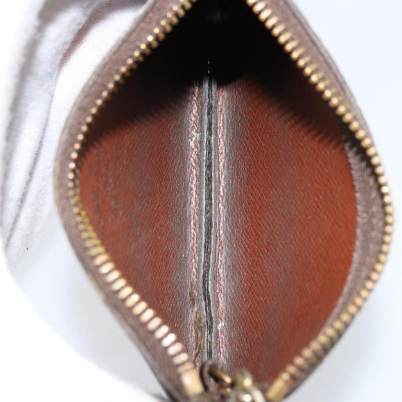 LOUIS VUITTON Monogram Pochette Cles Coin Purse M62650 LV Auth ki6574