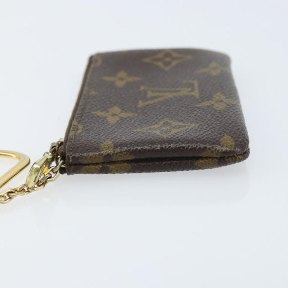 LOUIS VUITTON Monogram Pochette Cles Coin Purse M62650 LV Auth ki6574