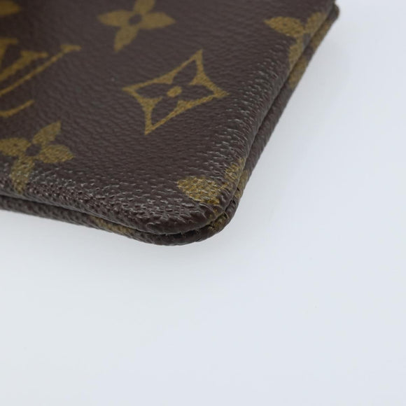 LOUIS VUITTON Monogram Pochette Cles Coin Purse M62650 LV Auth ki6574