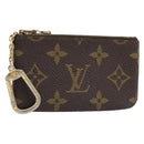 LOUIS VUITTON Monogram Pochette Cles Coin Purse M62650 LV Auth ki6575-1