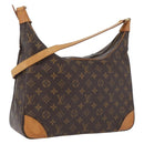 LOUIS VUITTON Monogram Boulogne 35 Shoulder Bag M51260 LV Auth ki6577-1