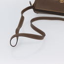 GUCCI GG Supreme Web Sherry Line Bag PVC Beige Gold 001 084 4001 Auth ki6580-7