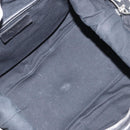 SAINT LAURENT Easy Lock Studs Bag Leather Black Silver 208314 Auth ki6581V-17