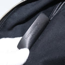 SAINT LAURENT Easy Lock Studs Bag Leather Black Silver 208314 Auth ki6581V-22