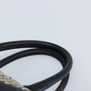SAINT LAURENT Easy Lock Studs Bag Leather Black Silver 208314 Auth ki6581V-8