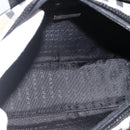 BURBERRY Nova Check Handtas PVC Beige Zilver Auth ki6583A-11