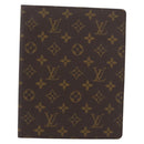 LOUIS VUITTON Monogram Agenda Bureau Day Planner Cover R20100 LV Auth ki6585-2