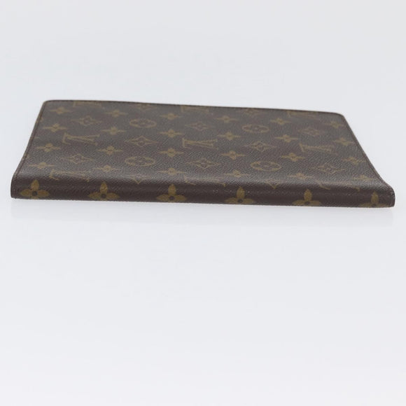 LOUIS VUITTON Monogram Agenda Bureau Tagesplaner-Hülle R20100 LV Auth ki6585