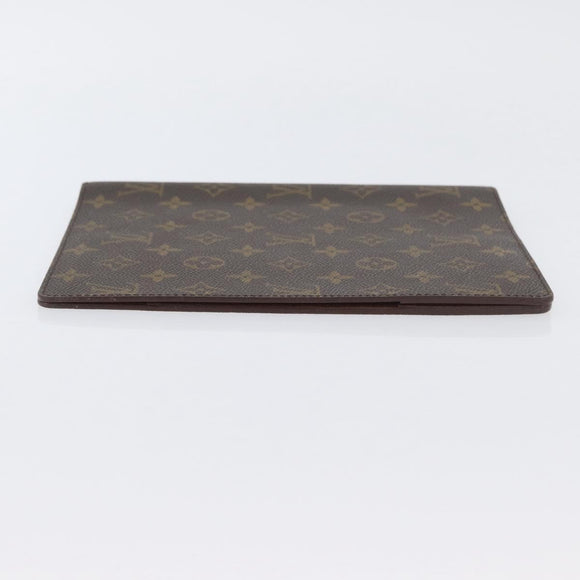 LOUIS VUITTON Monogram Agenda Bureau Day Planner Cover R20100 LV Auth ki6585