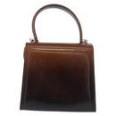 Salvatore Ferragamo Gancini Bag Patent leather 2way Black Silver Auth ki6599-2