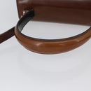 Salvatore Ferragamo Gancini Bag Patent leather 2way Black Silver Auth ki6599-8
