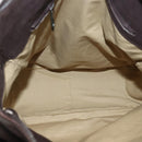 BOTTEGA VENETA INTRECCIATO Shoulder Bag Leather Brown 189225 Auth ki6600-11