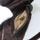 BOTTEGA VENETA INTRECCIATO Shoulder Bag Leather Brown 189225 Auth ki6600-23