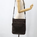 BOTTEGA VENETA INTRECCIATO Shoulder Bag Leather Brown 189225 Auth ki6600-24
