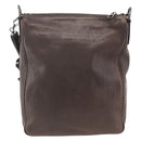 BOTTEGA VENETA INTRECCIATO Shoulder Bag Leather Brown 189225 Auth ki6600-2