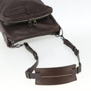 BOTTEGA VENETA INTRECCIATO Shoulder Bag Leather Brown 189225 Auth ki6600-7