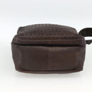 BOTTEGA VENETA INTRECCIATO Shoulder Bag Leather Brown 189225 Auth ki6600-5