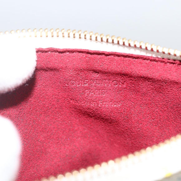 LOUIS VUITTON Monogram Multicolor Pochette MM Buideltje Wit M60028 LV Auth ki6606A