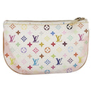 LOUIS VUITTON Monogram Multicolor Pochette MM Buideltje Wit M60028 LV Auth ki6606A-3